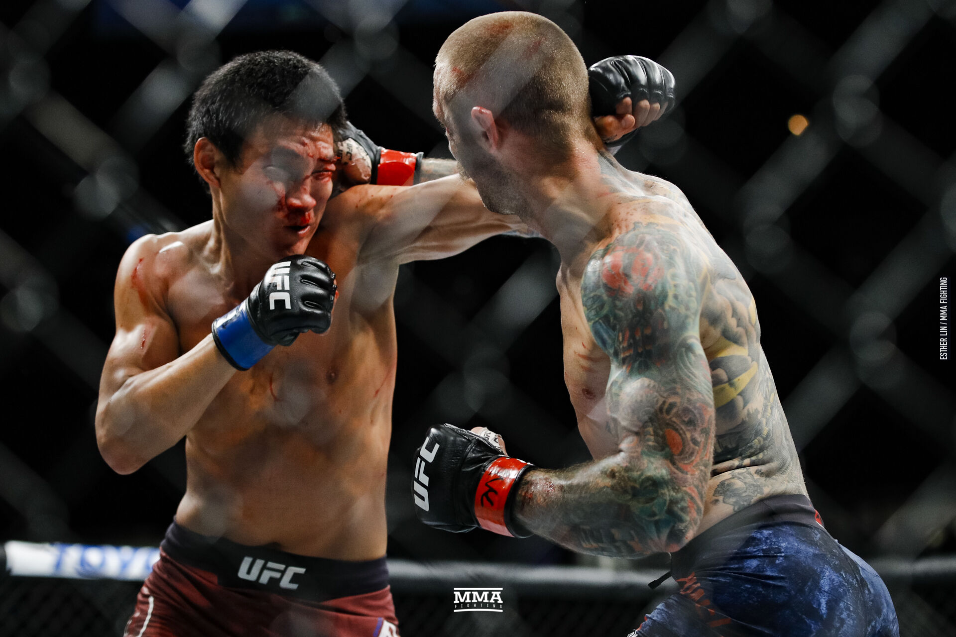 Eddie Wineland tattoos: The colorful sleeve on his left arm