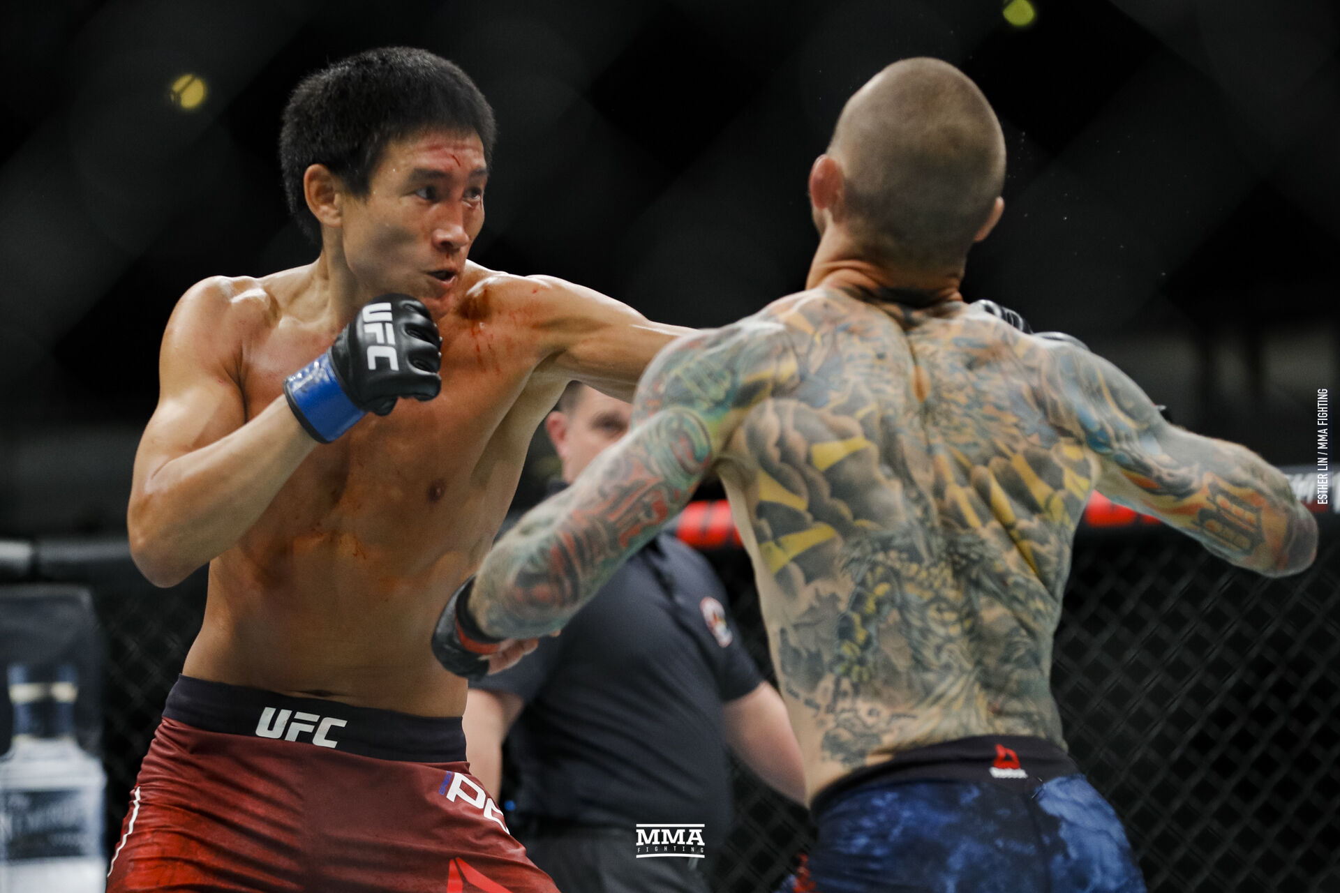 Eddie Wineland tattoos: The warrior tattoo covering his back