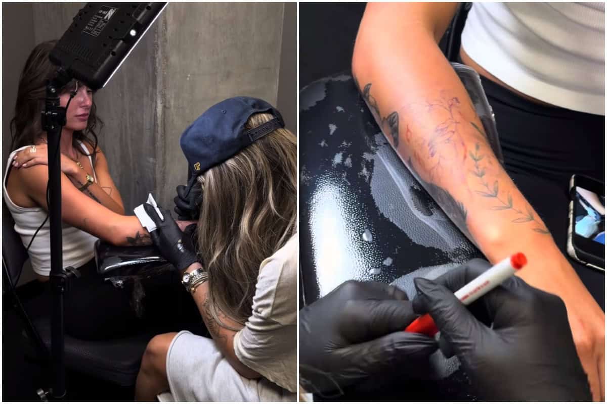 Ella Langley tattoos: inline