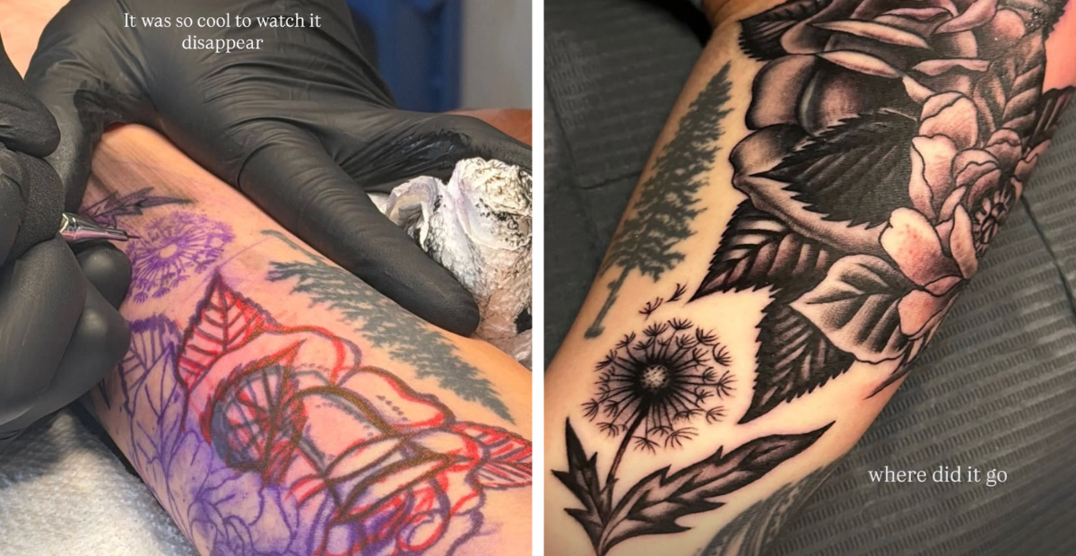 Ella Langley tattoos: inline