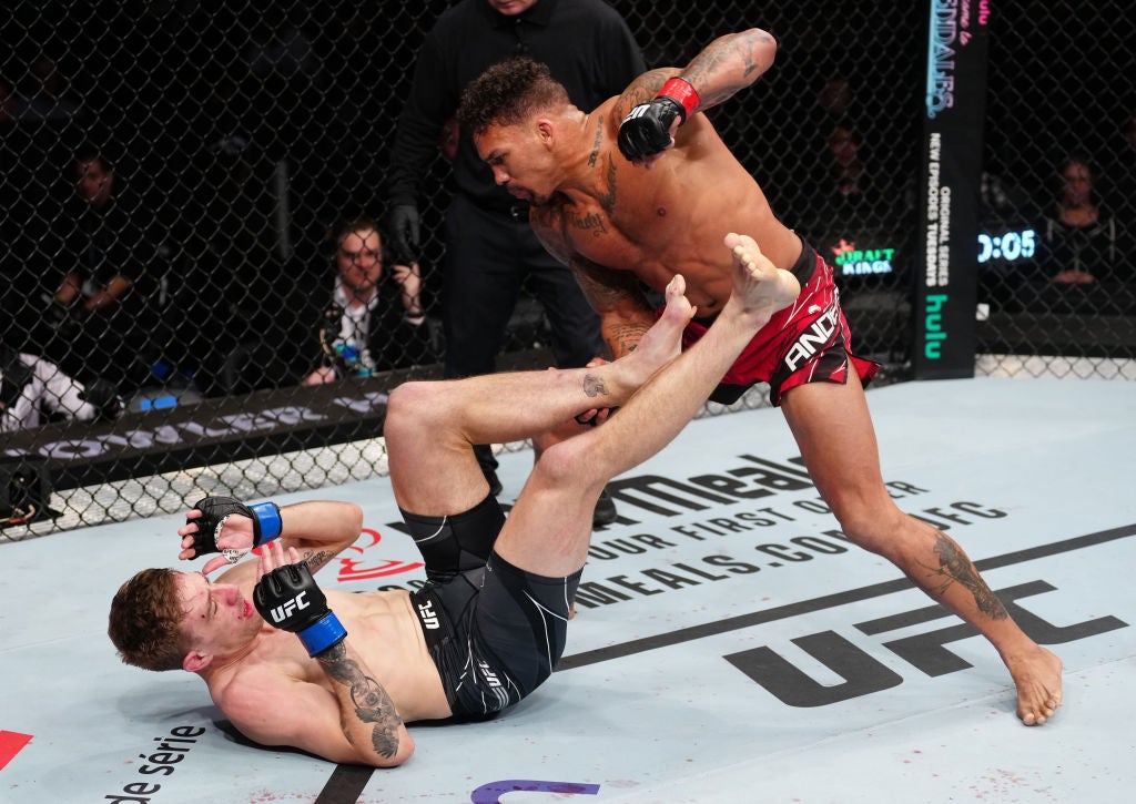 Eryk Anders Competition context Eryk Anders in a contextual photograph: Competition context; not tattoo evidence