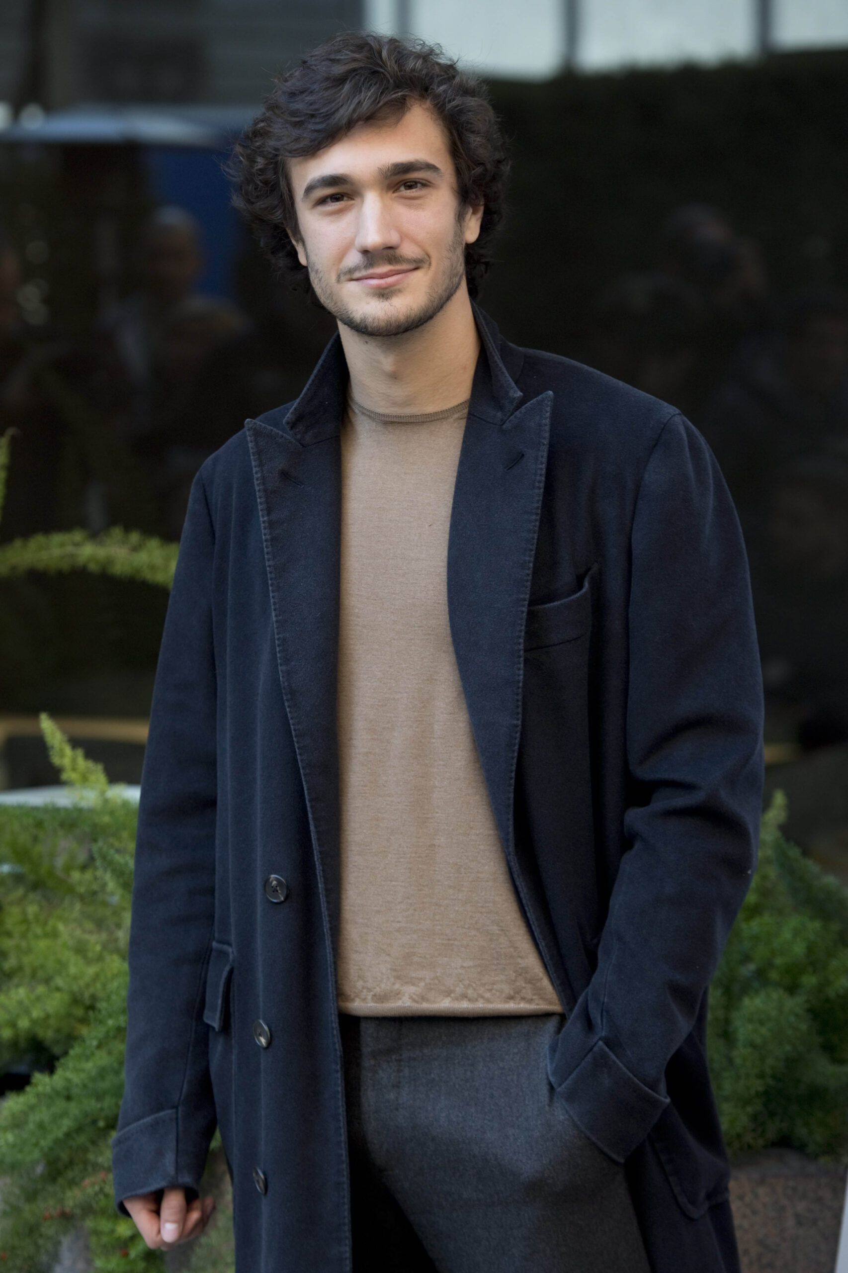 Eugenio Franceschini Sky TG24 portrait Eugenio Franceschini in a contextual photograph: Contextual editorial portrait for design and career context; explicitly not tattoo evidence.; not tattoo evidence