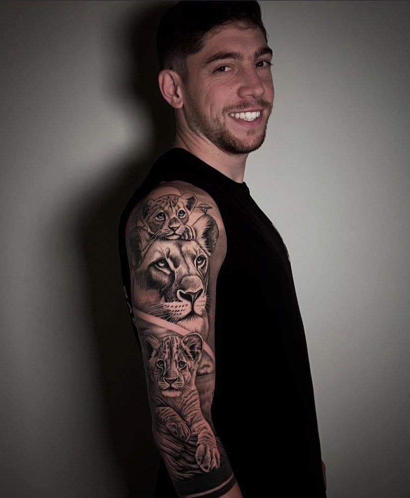 Federico Valverde tattoos: A documented family tattoo