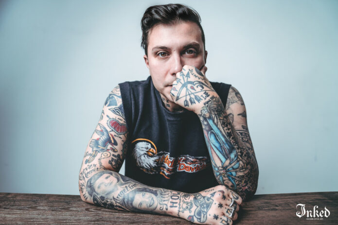Frank Iero tattoos