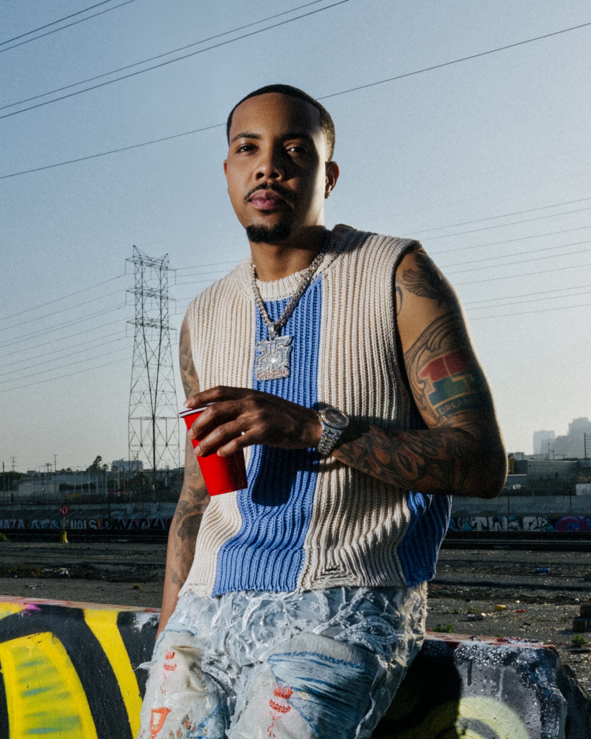 G Herbo sleeve tattoos