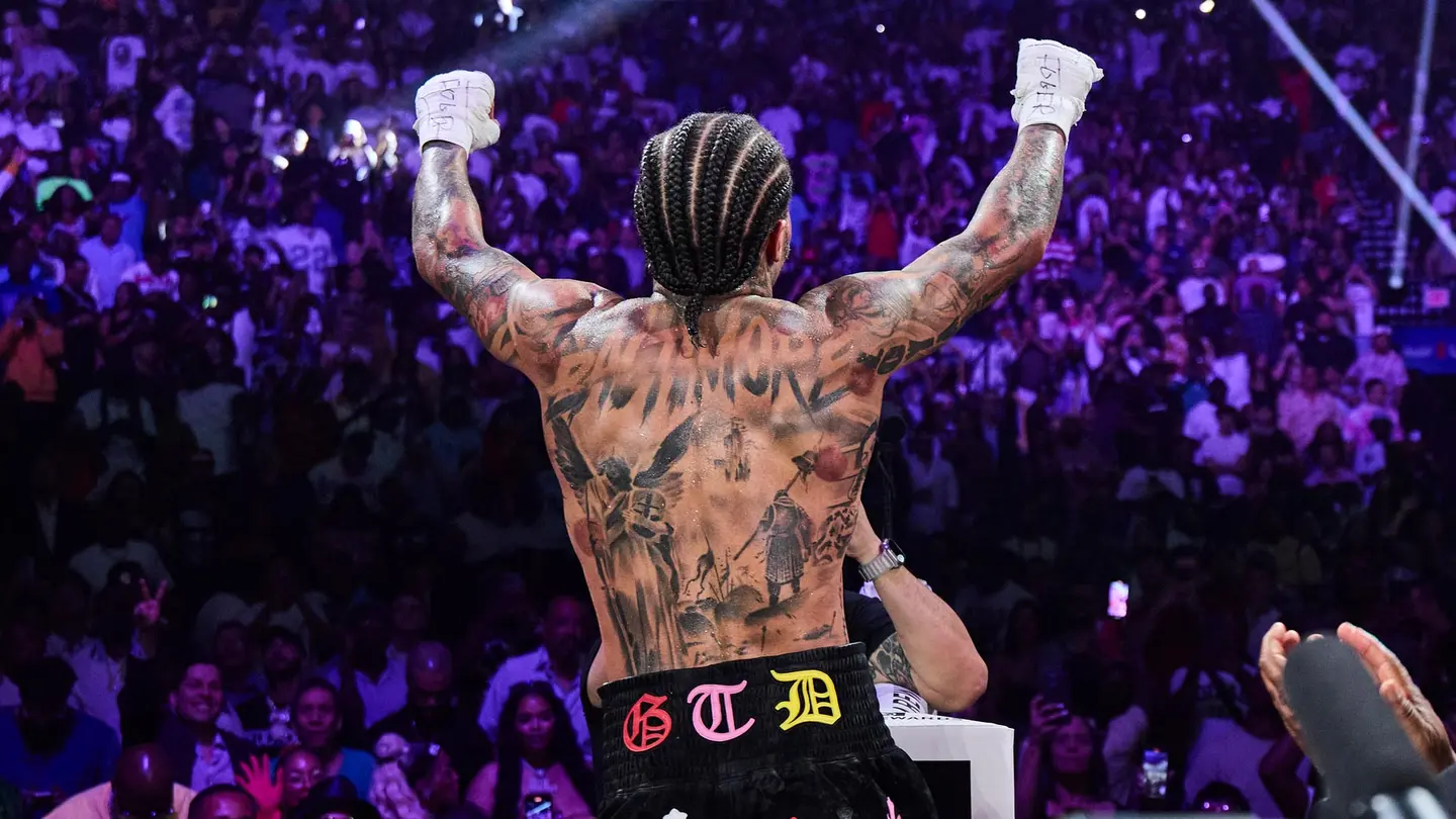 Gervonta Davis tattoos: Baltimore lettering and large back composition