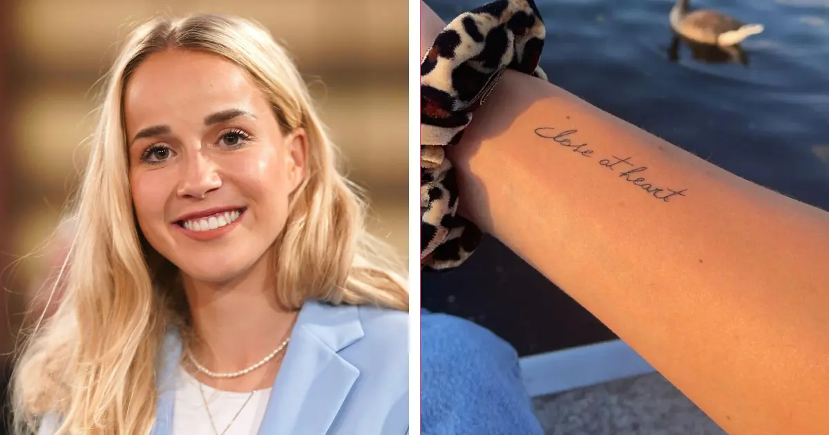 Giulia Gwinn tattoos: Giulia Gwinn Close at heart tattoo
