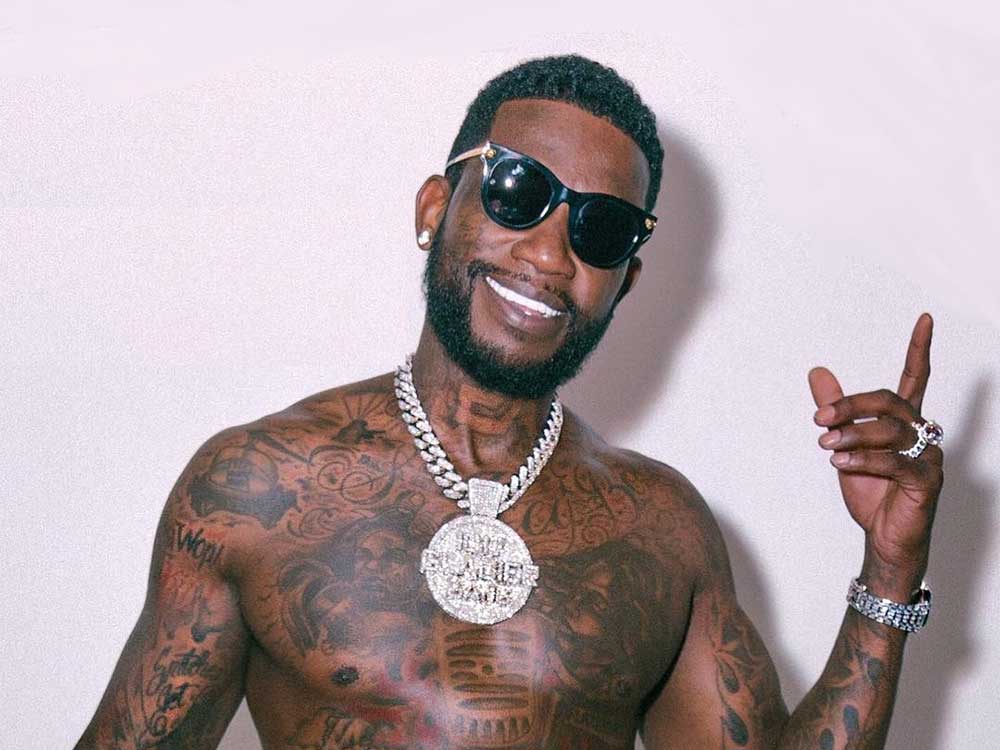 Gucci Mane shirtless tattoos