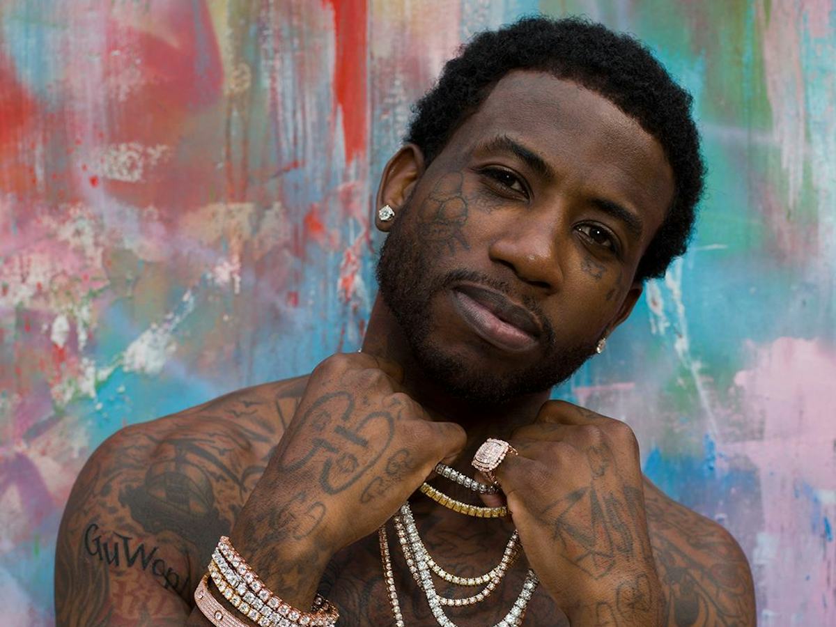 Gucci Mane tattooed portrait