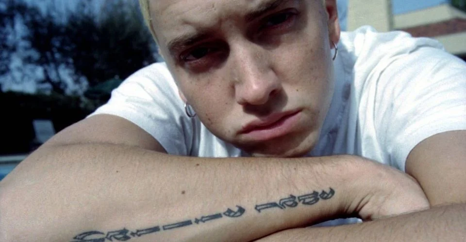 Eminem Hailie Jade forearm tattoo