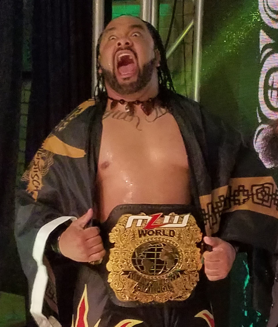 Jacob Fatu contextual photo only, not tattoo evidence Jacob Fatu in a contextual photograph: contextual photo only, not tattoo evidence; not tattoo evidence