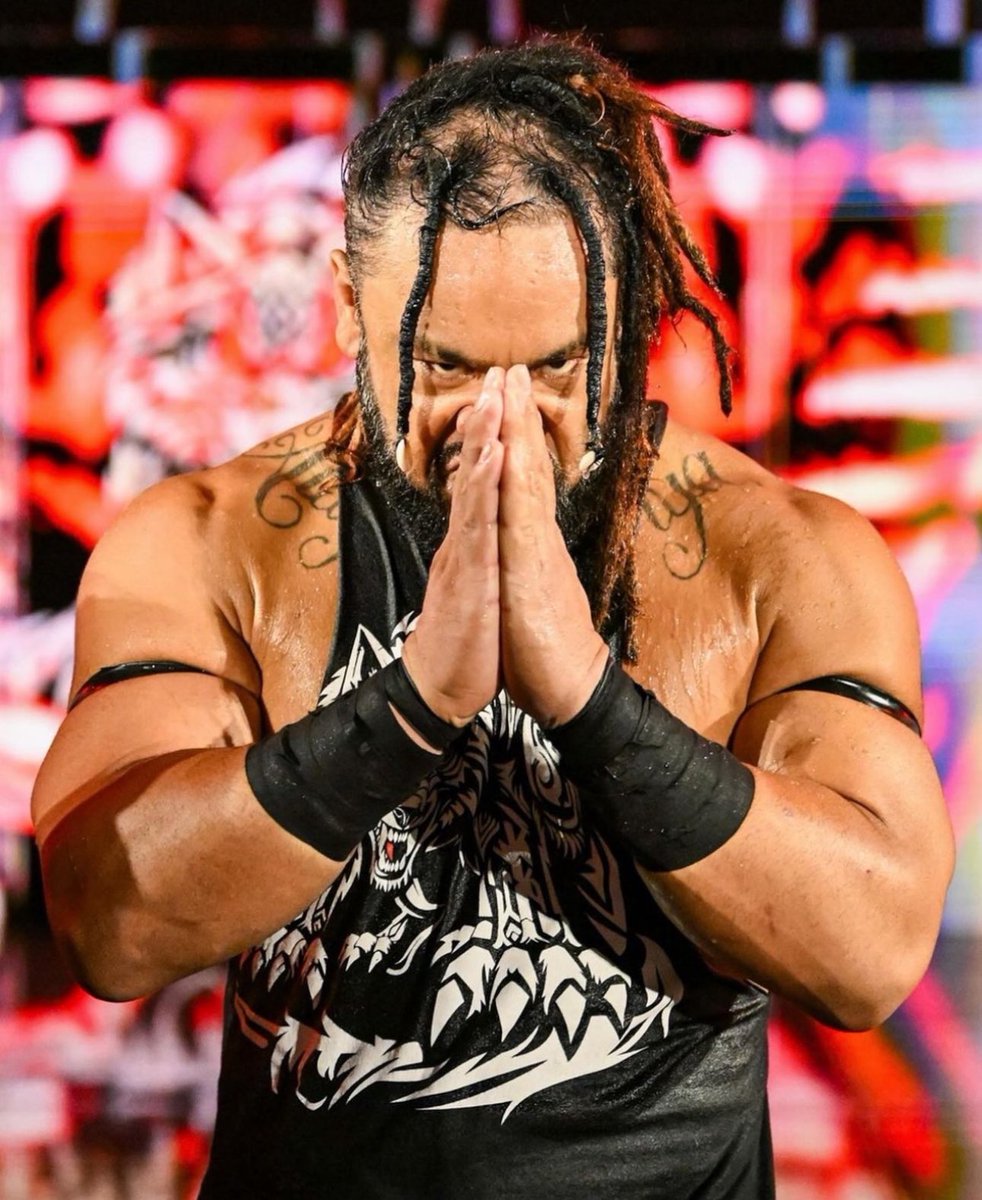Jacob Fatu contextual photo only, not tattoo evidence Jacob Fatu in a contextual photograph: contextual photo only, not tattoo evidence; not tattoo evidence