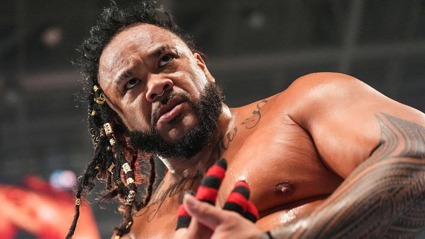 Jacob Fatu genuine tattoo photograph showing Jacob Fatu's Samoan tattoo style Jacob Fatu tattoos: genuine tattoo photograph showing Jacob Fatu's Samoan tattoo style