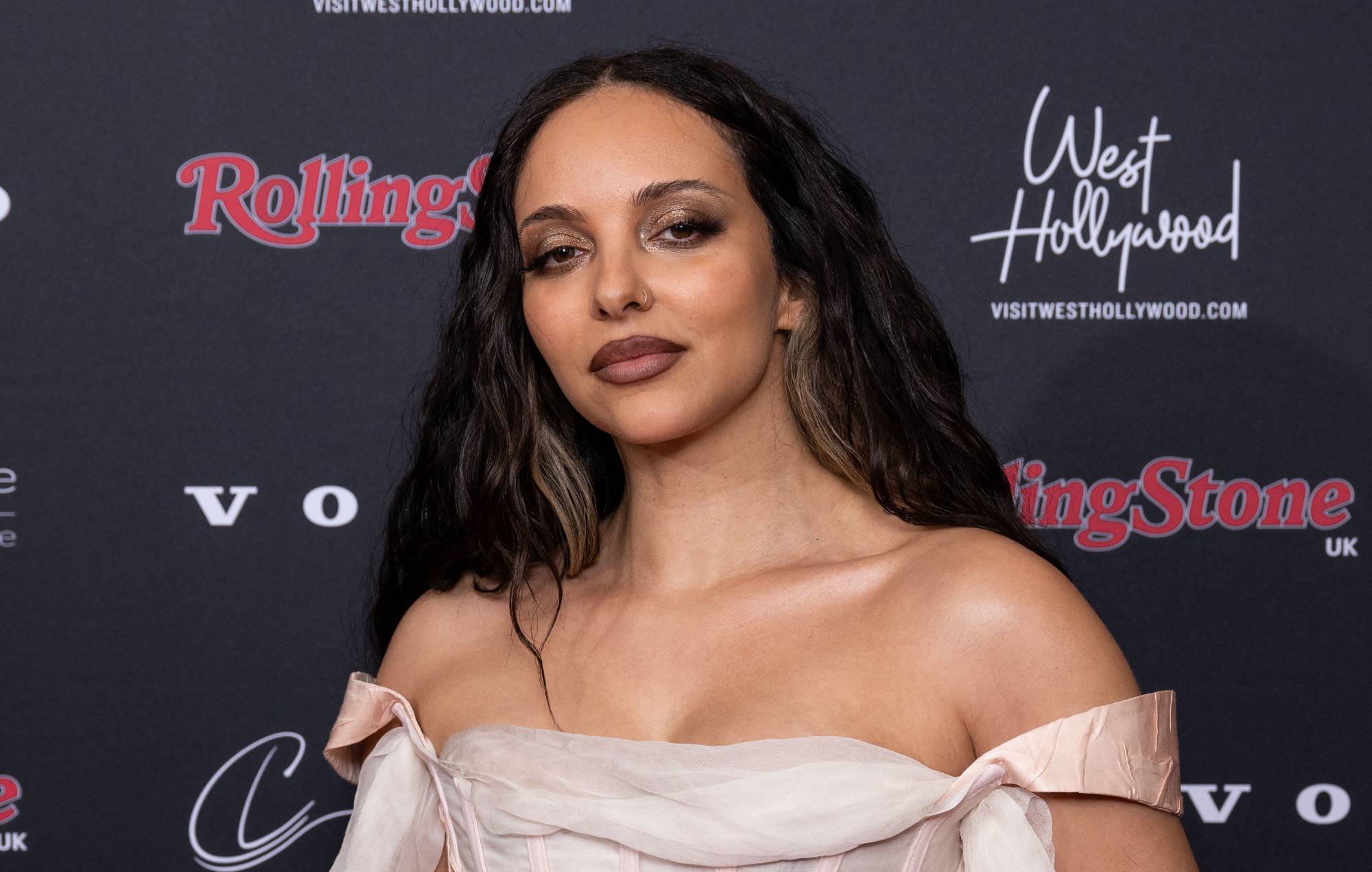 Jade Thirlwall in a contextual photograph: Jade’s stage style and public image; not tattoo evidence