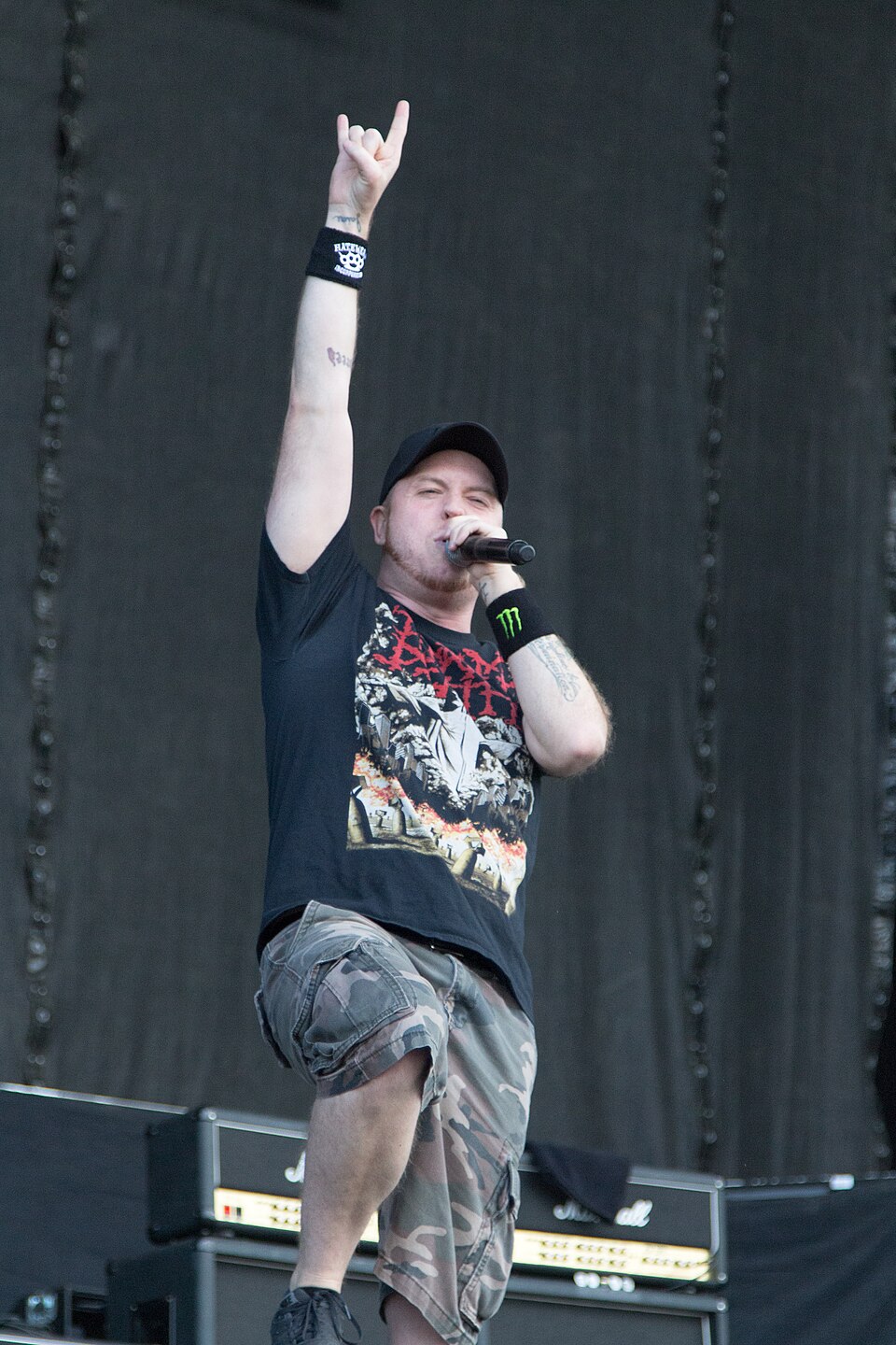 Jamey Jasta forearm ink 2014