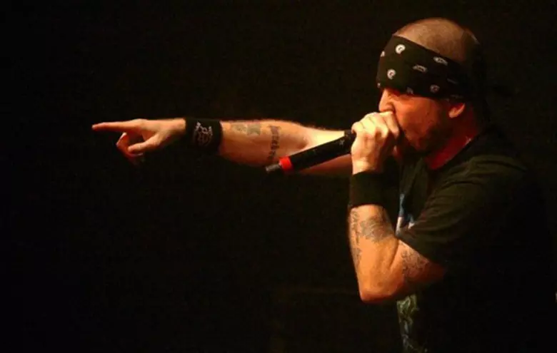 Jamey Jasta stage tattoos