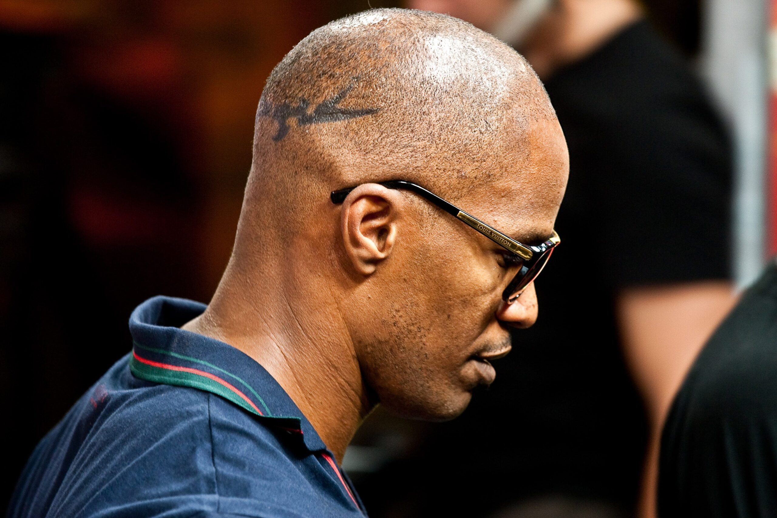 Jamie Foxx Tattoos: Head Band and Upper-Body Ink