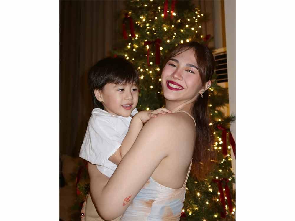 Janella Salvador in a contextual photograph: contextual family photograph for the small-piece planning section; not tattoo evidence; not tattoo evidence