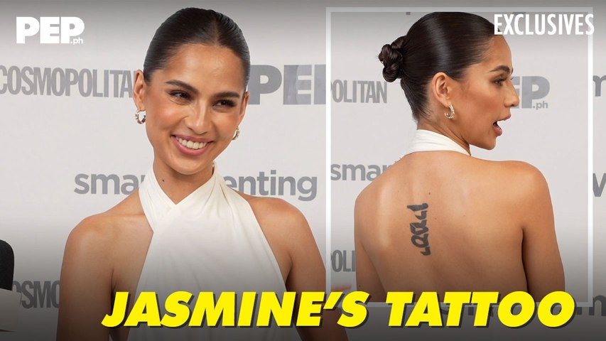 Jasmine Curtis-Smith What the tattoo looks like in the PEP interview Jasmine Curtis-Smith tattoos: What the tattoo looks like in the PEP interview