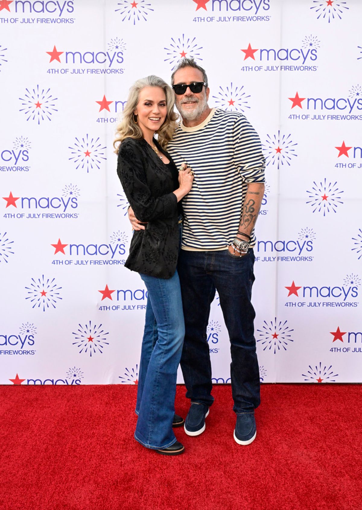 Jeffrey Dean Morgan tattoos: His forearm tattoos are easier to spot in event photos