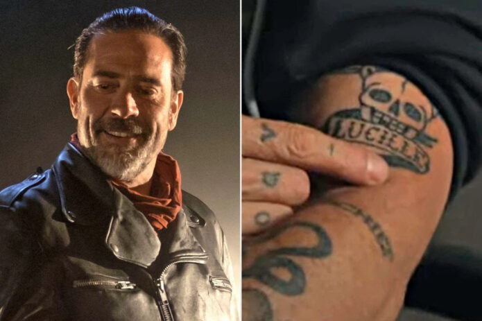 Jeffrey Dean Morgan tattoos: The Lucille tattoo has a very specific connection