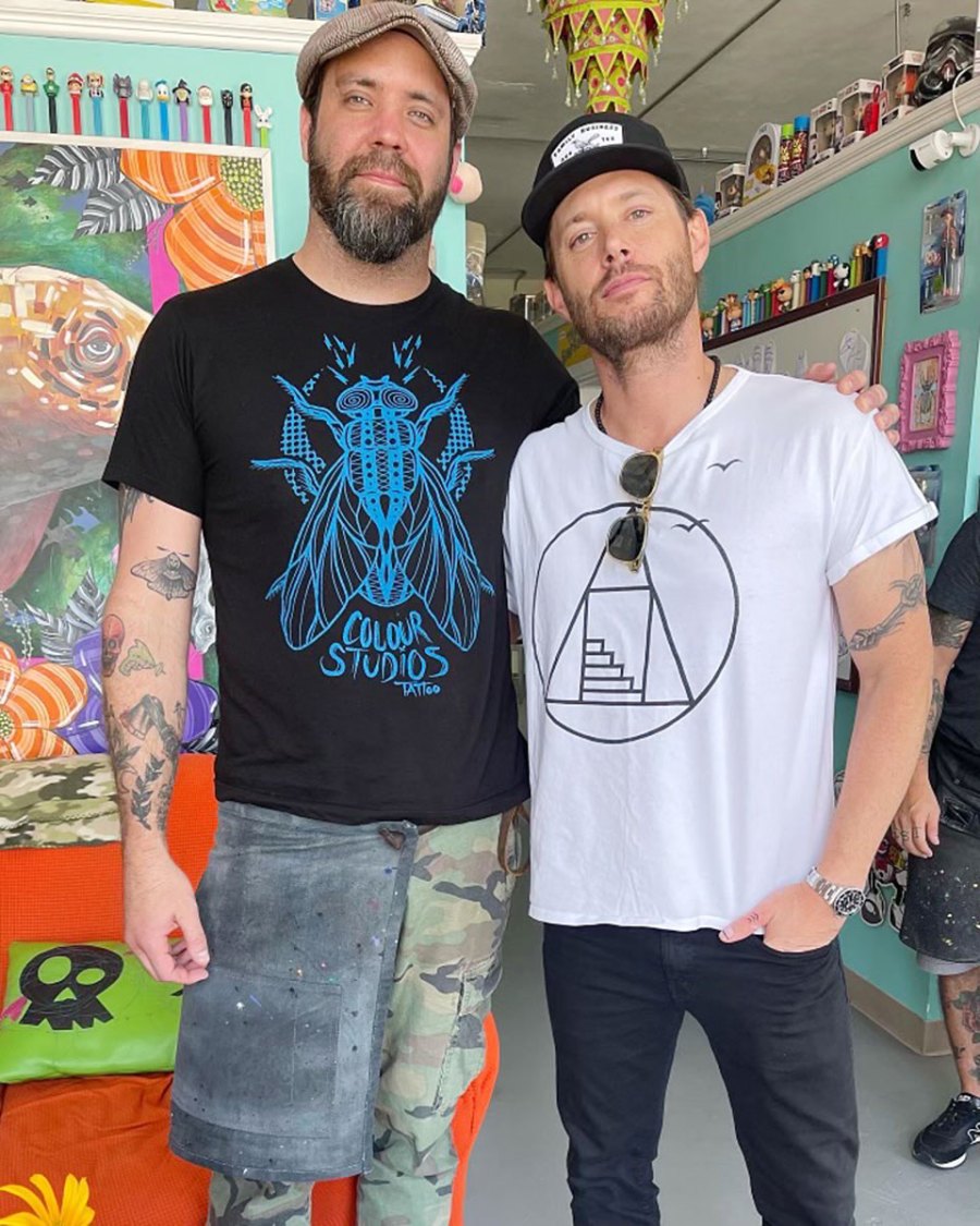 Jeffrey Dean Morgan tattoos: The matching tattoo session with Jensen Ackles
