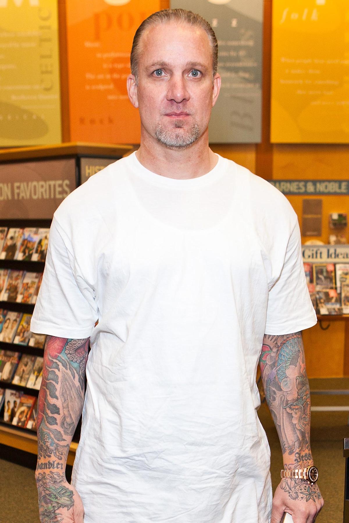 Jesse James full sleeve tattoos