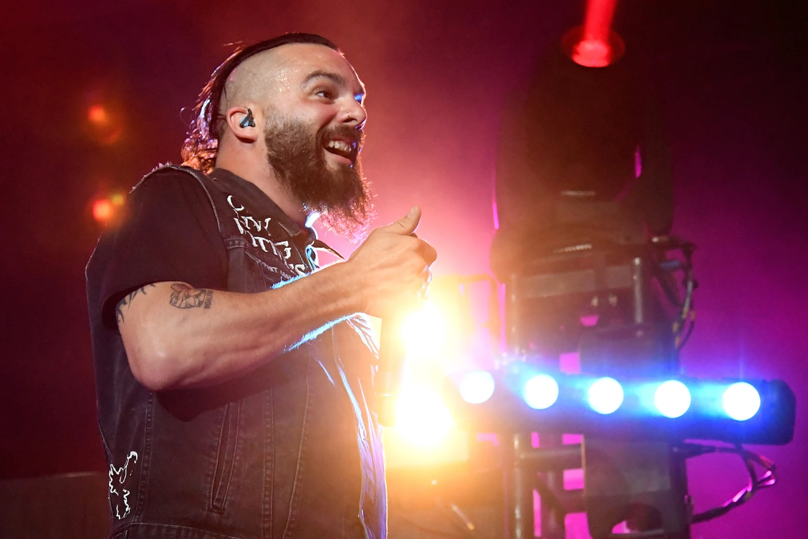 Jesse Leach forearm tattoos
