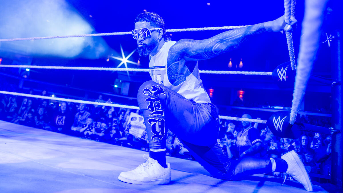 Jey Uso ring-side arm tattoo