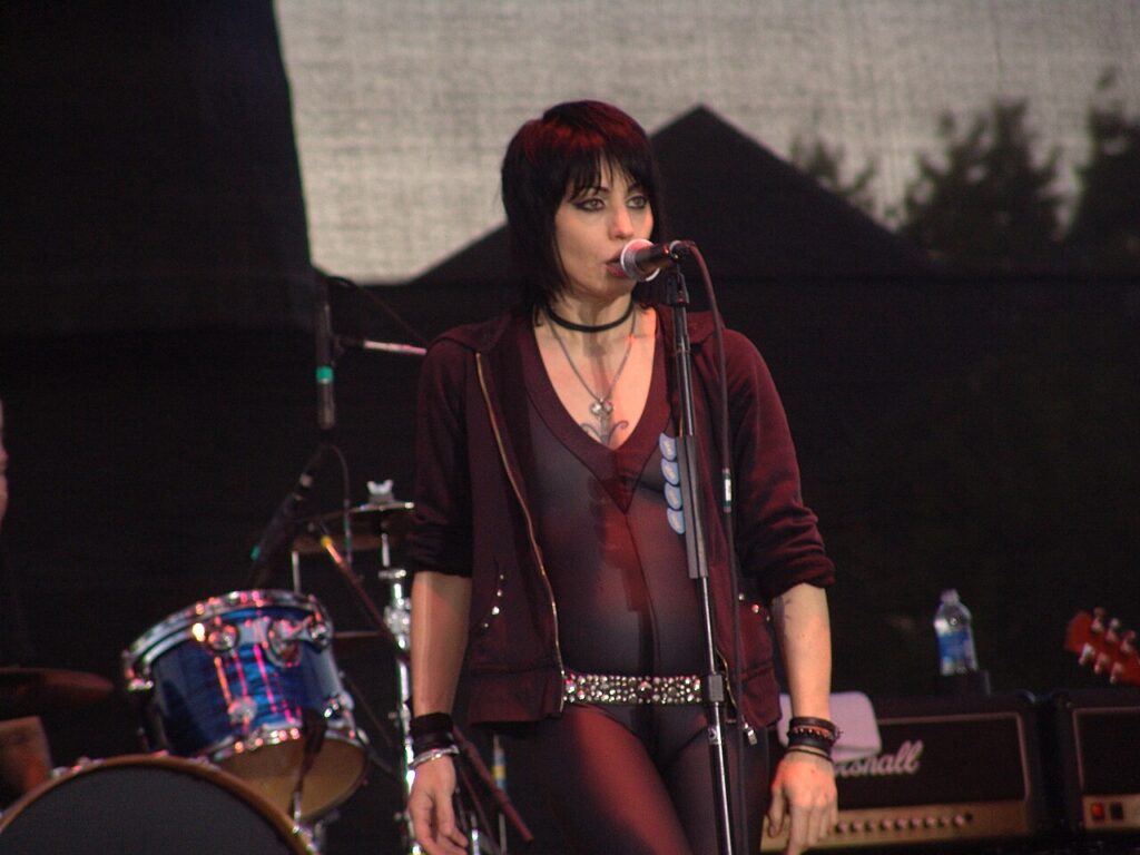 Joan Jett Tattoos: Chest, Arm and Back Ink