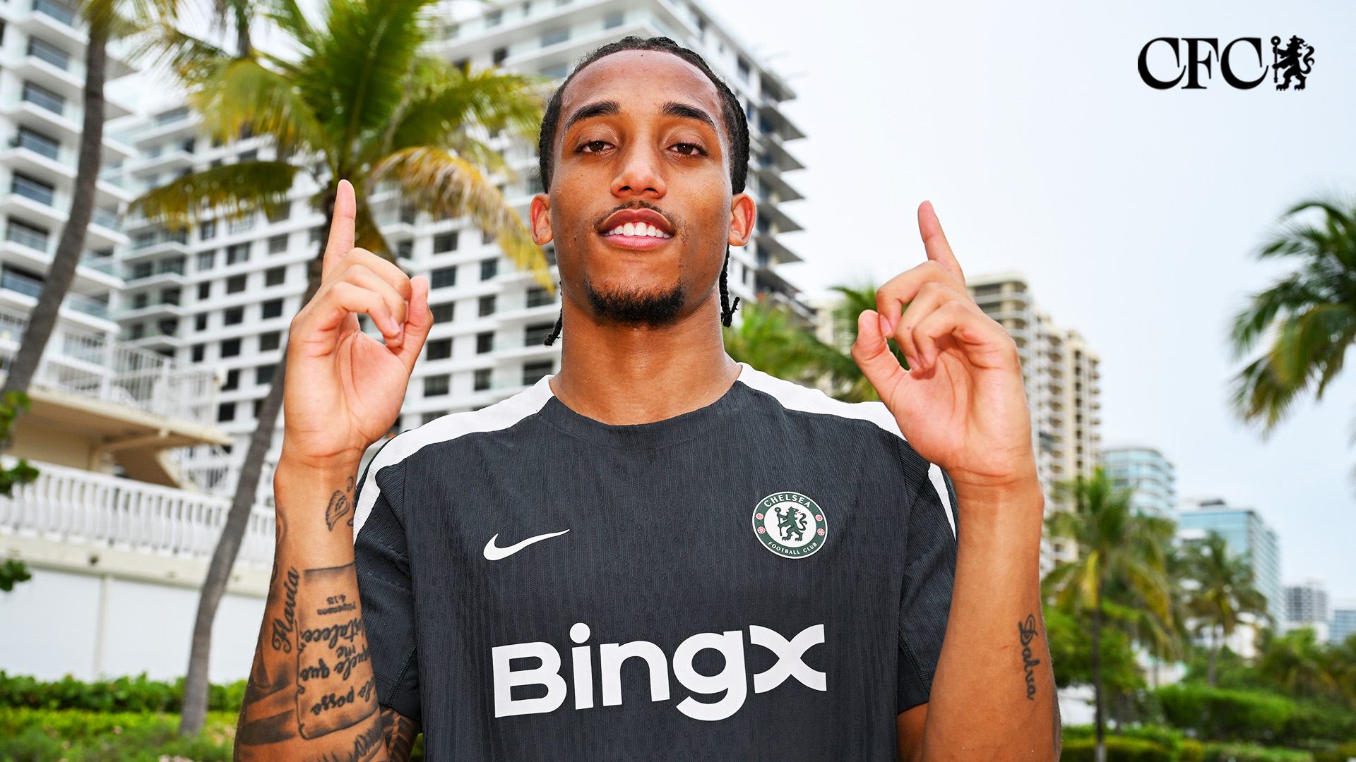 Joao Pedro tattoos: overall black-and-grey arm coverage and placement
