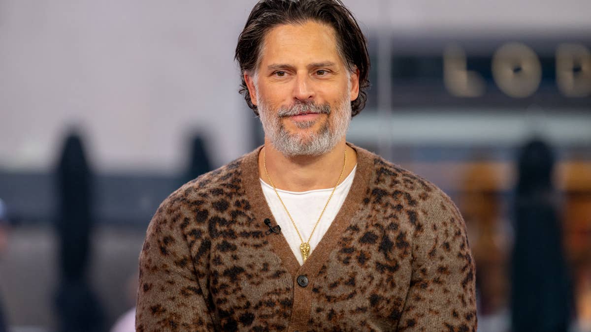 Joe Manganiello The personal context behind the new dragon Joe Manganiello in a contextual photograph: The personal context behind the new dragon; not tattoo evidence