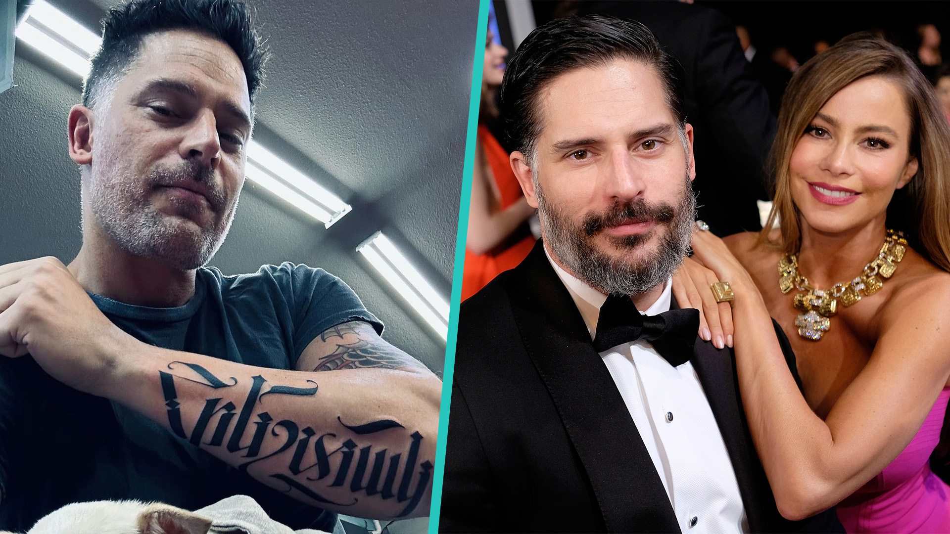 Joe Manganiello The Armenian script on his forearm Joe Manganiello tattoos: The Armenian script on his forearm