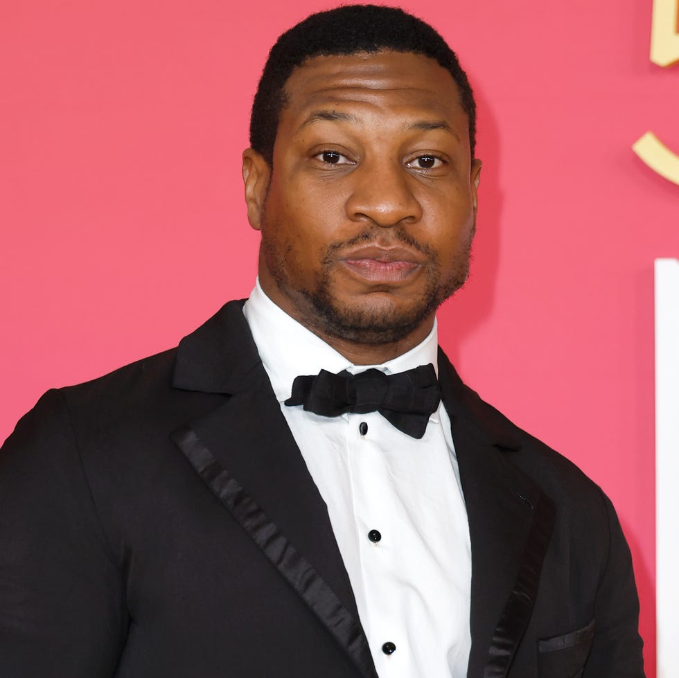 Jonathan Majors in a contextual photograph: Contextual formal portrait for biography and career background; explicitly not tattoo evidence.; not tattoo evidence