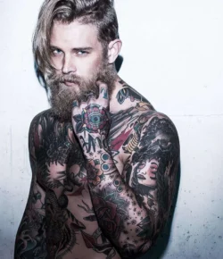 Josh Mario John Tattoos: Eagle Chest, Tiger, Sleeves and Hands