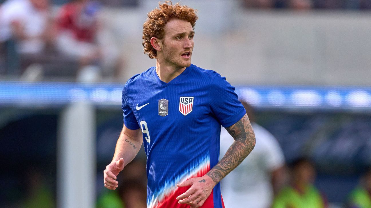 Josh Sargent tattoos: Josh Sargent’s tattoos in match photos