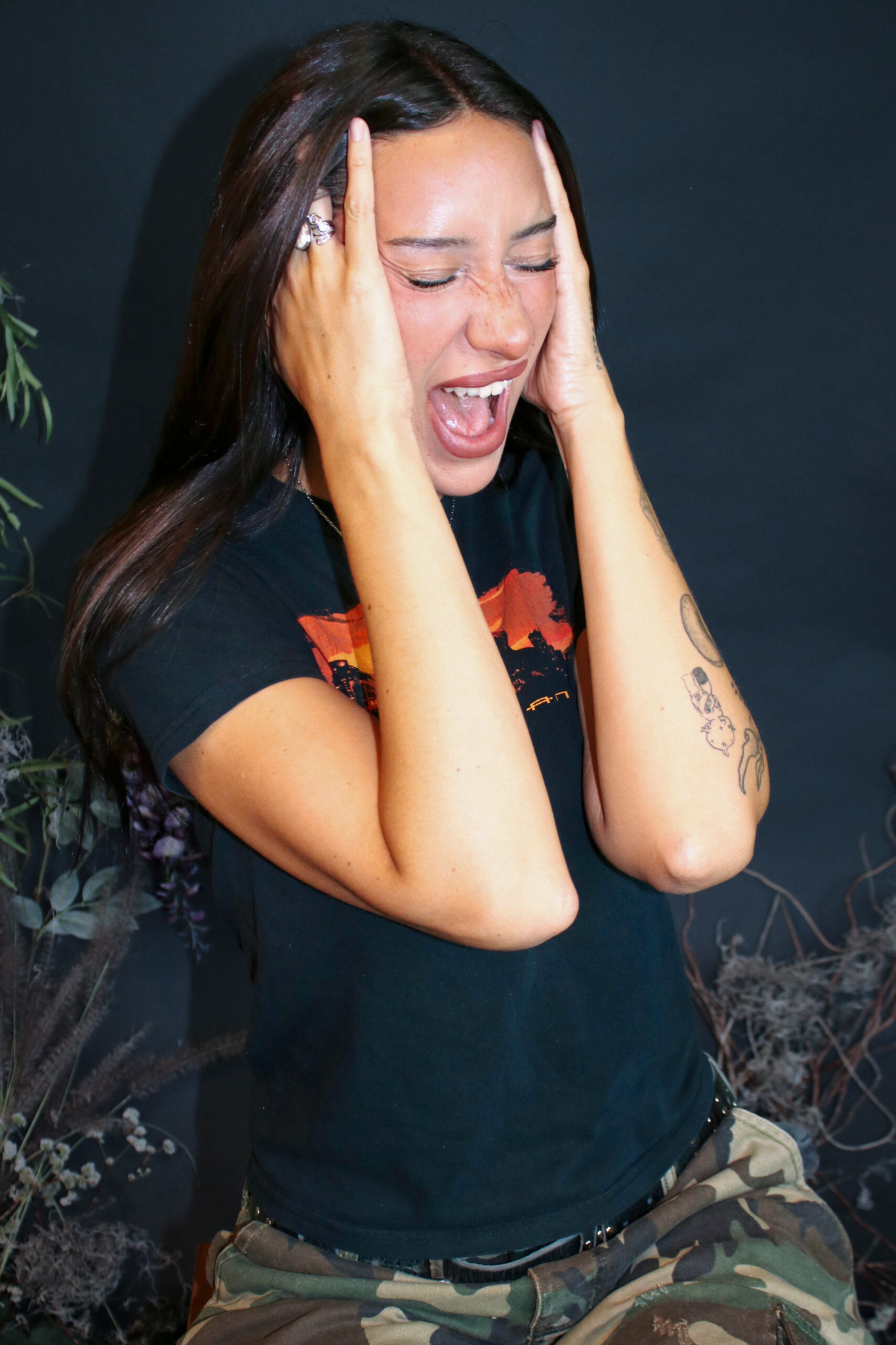 Julia Wolf tattoos: inline