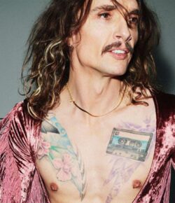 Justin Hawkins Tattoos: Queen, Synthesizers and The Darkness Ink