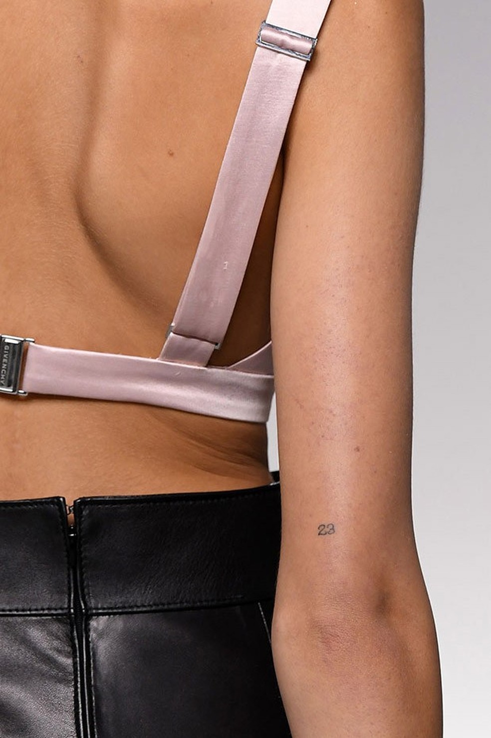Kaia Gerber tattoos: Kaia Gerber's tiny 23 tattoo