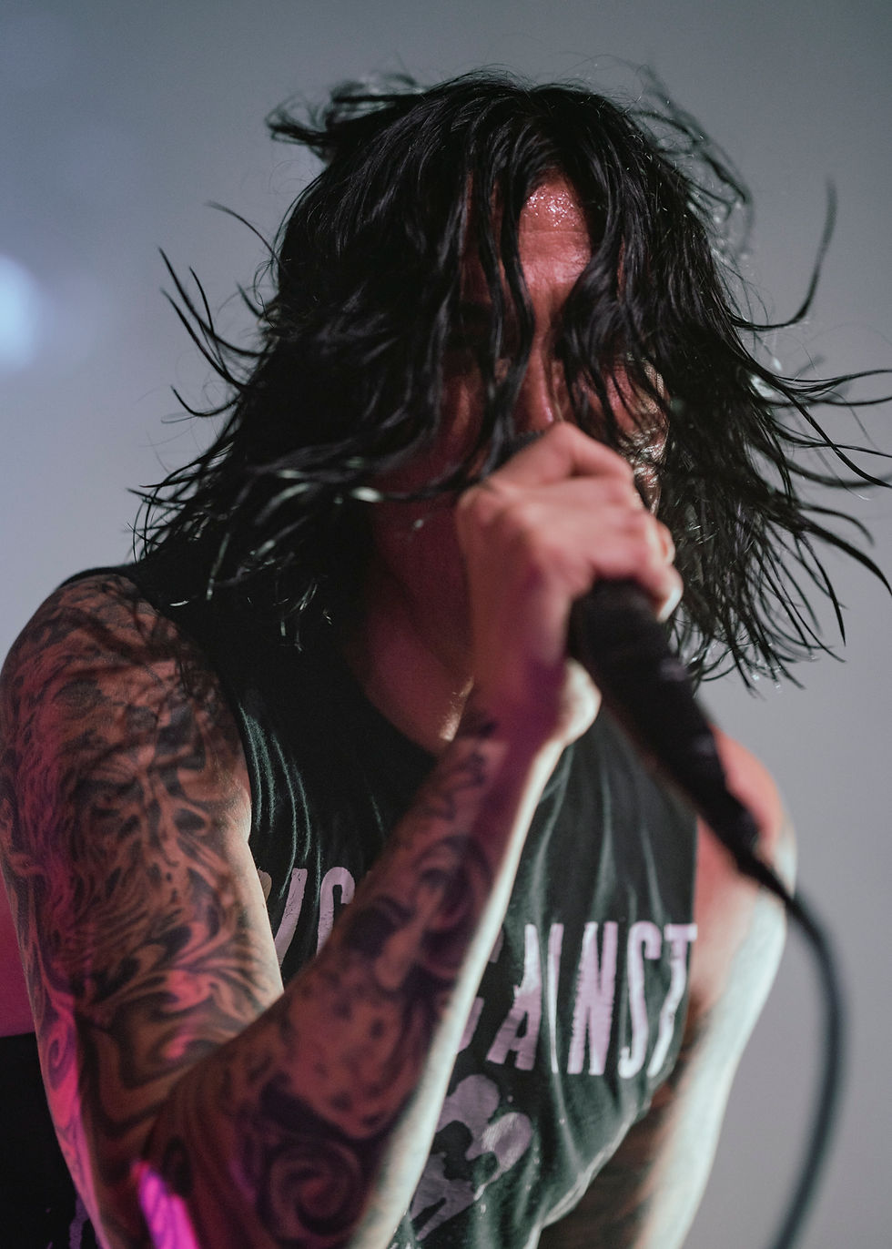 Kellin Quinn sleeve tattoos live