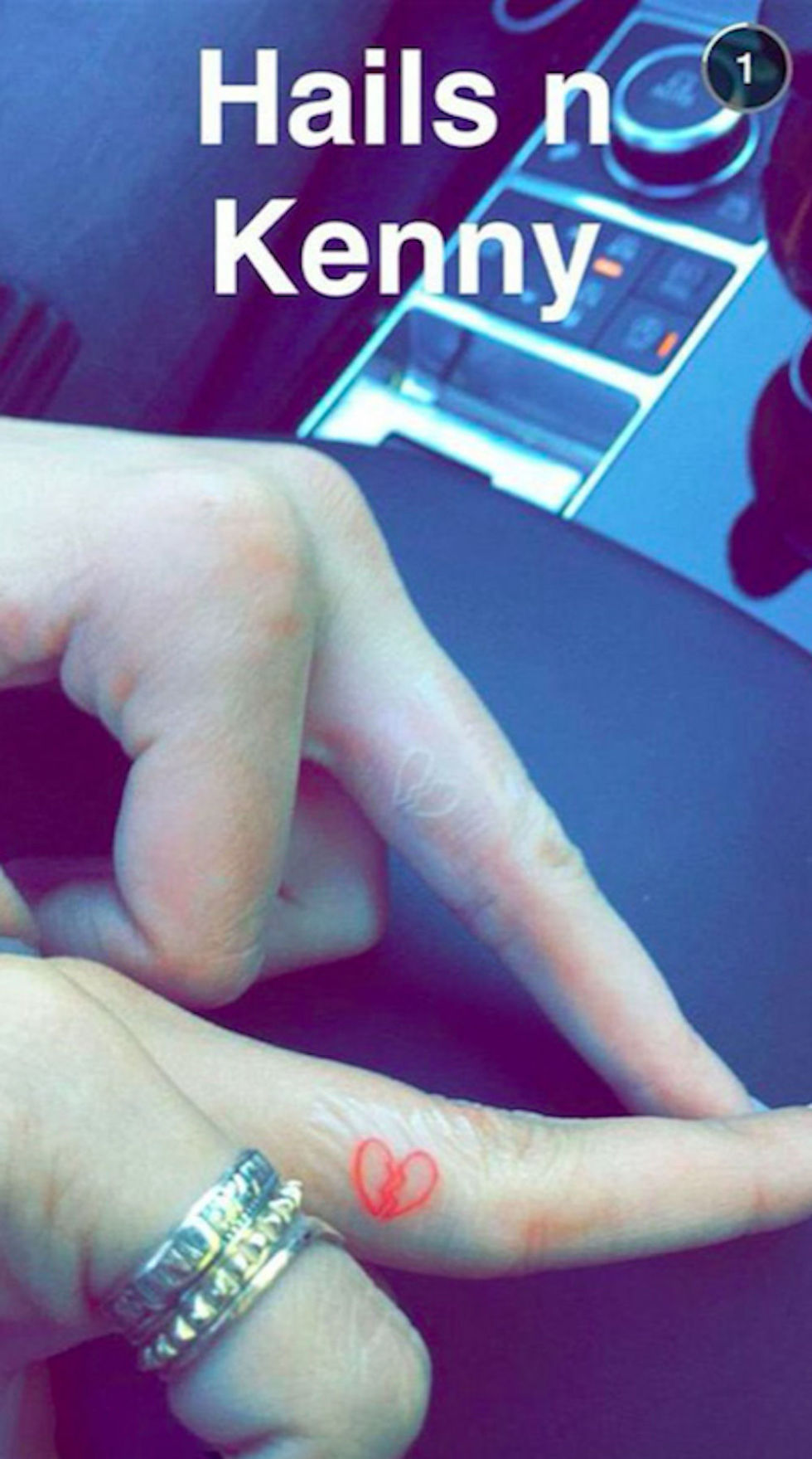 Kendall Jenner tattoos: inline