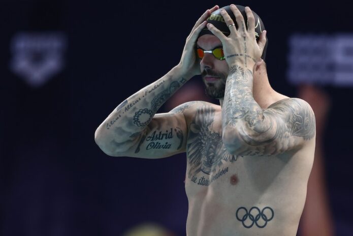 Kyle Chalmers tattoos