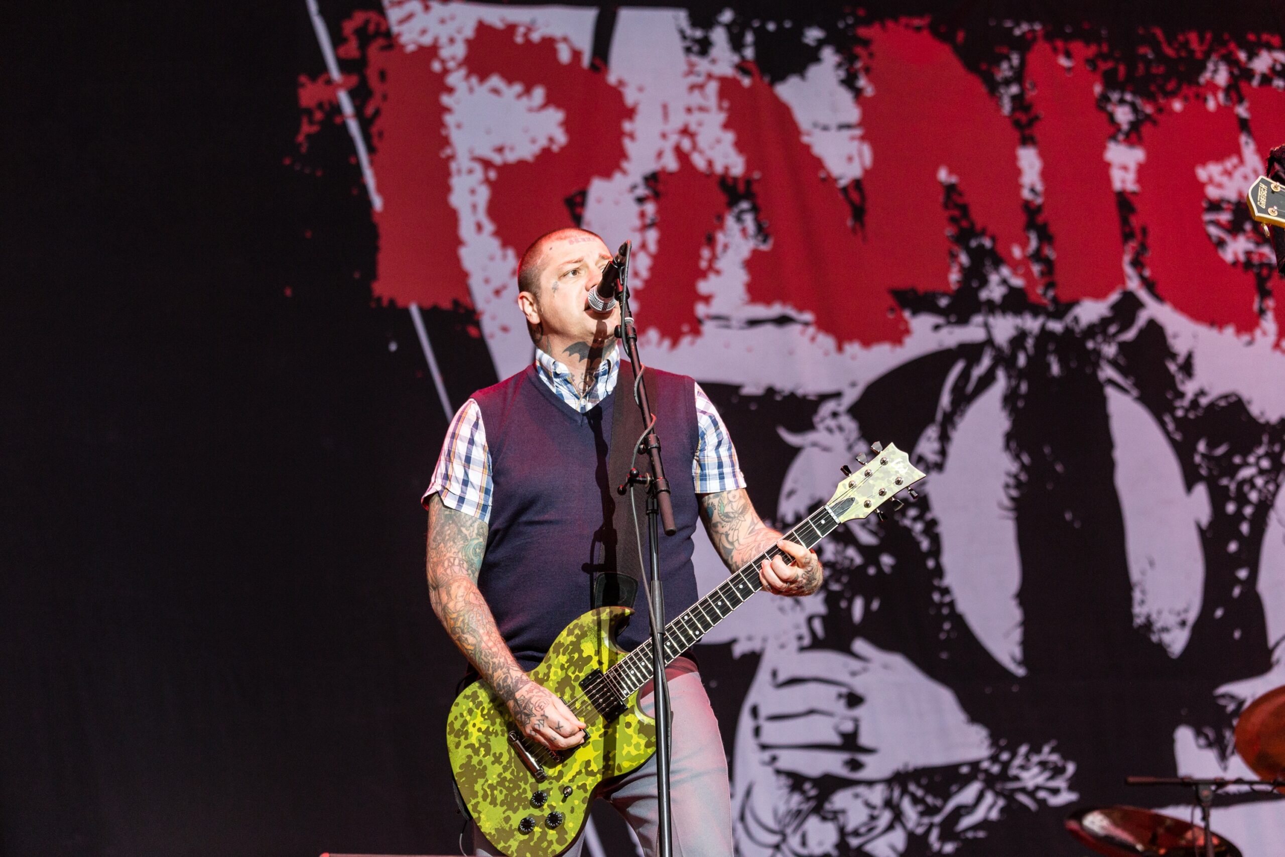 Lars Frederiksen forearm tattoos