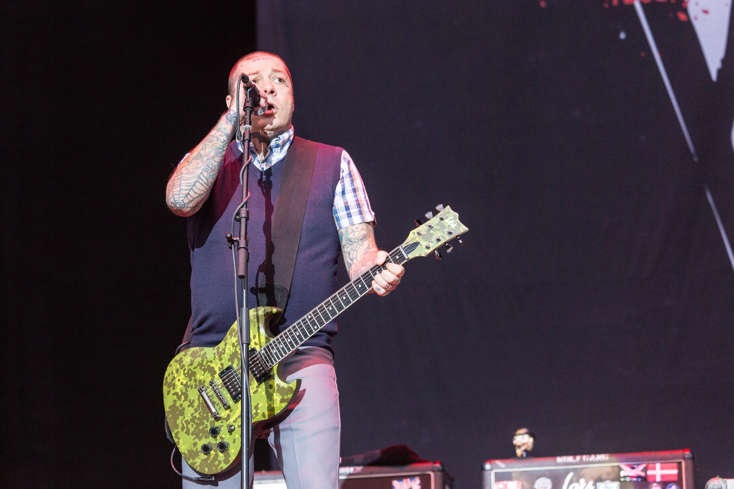 Lars Frederiksen right arm tattoos