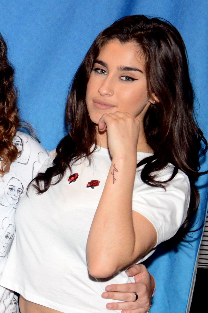 Lauren Jauregui tattoos: inline