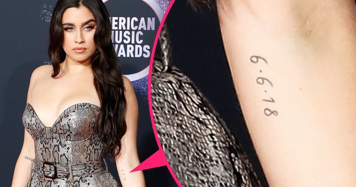 Lauren Jauregui tattoos: inline
