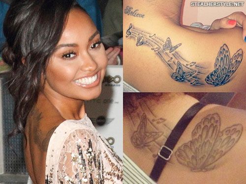 Leigh-Anne Pinnock tattoos: inline