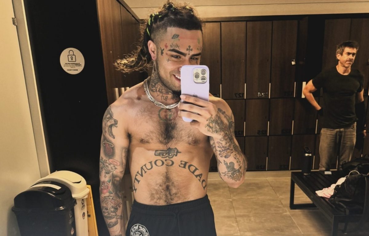 Lil Pump full torso tattoos