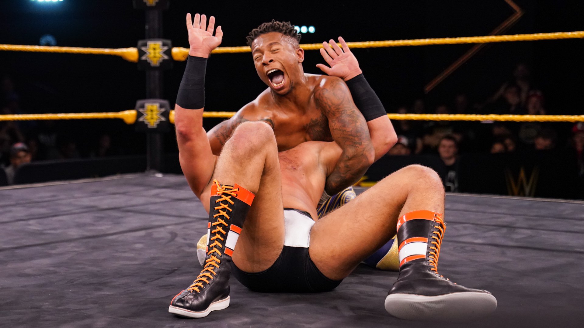 Lio Rush left arm sleeve tattoos Lio Rush left arm sleeve tattoos