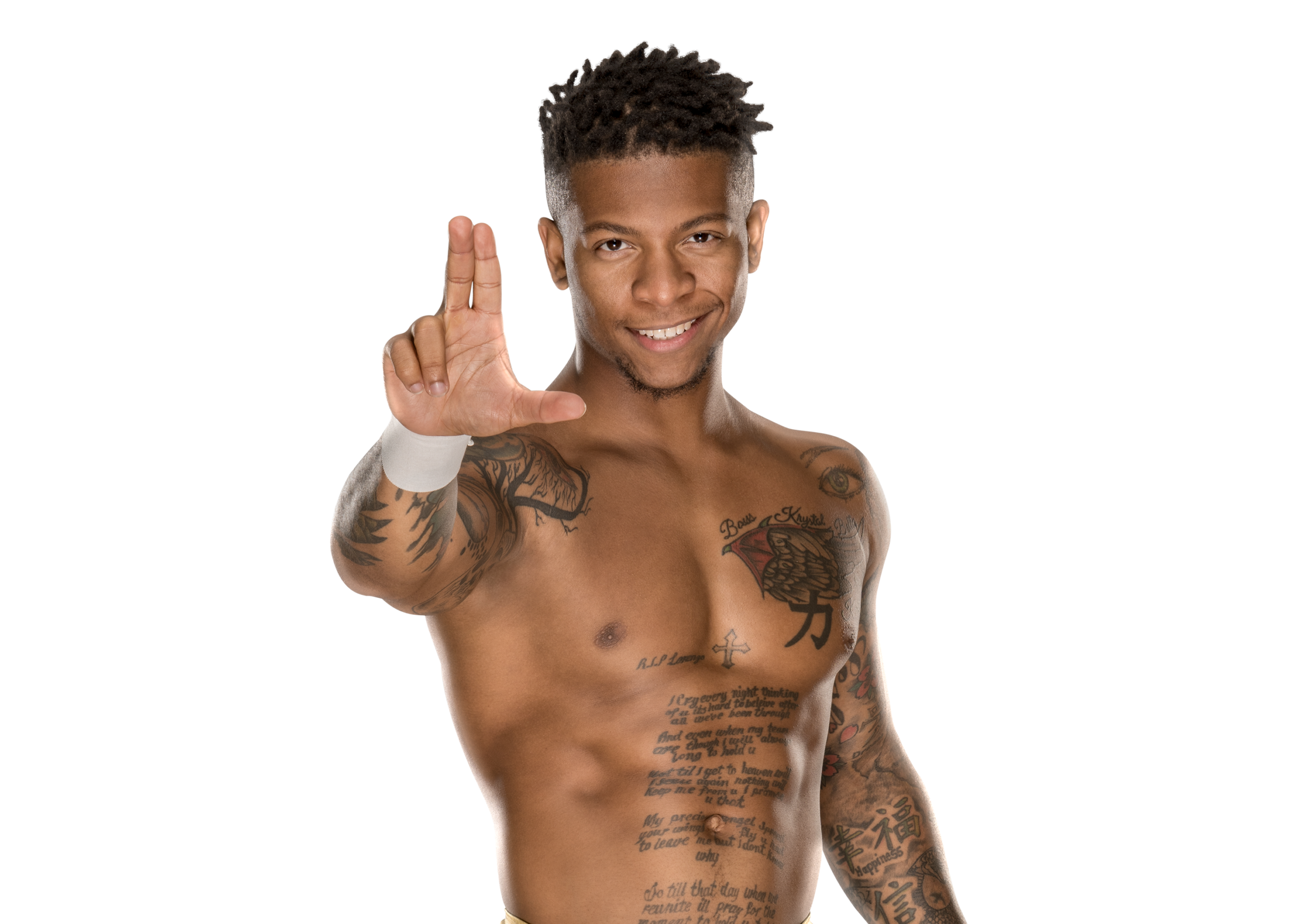 Lio Rush Lorenzo memorial poem stomach tattoo Lio Rush Lorenzo memorial poem stomach tattoo